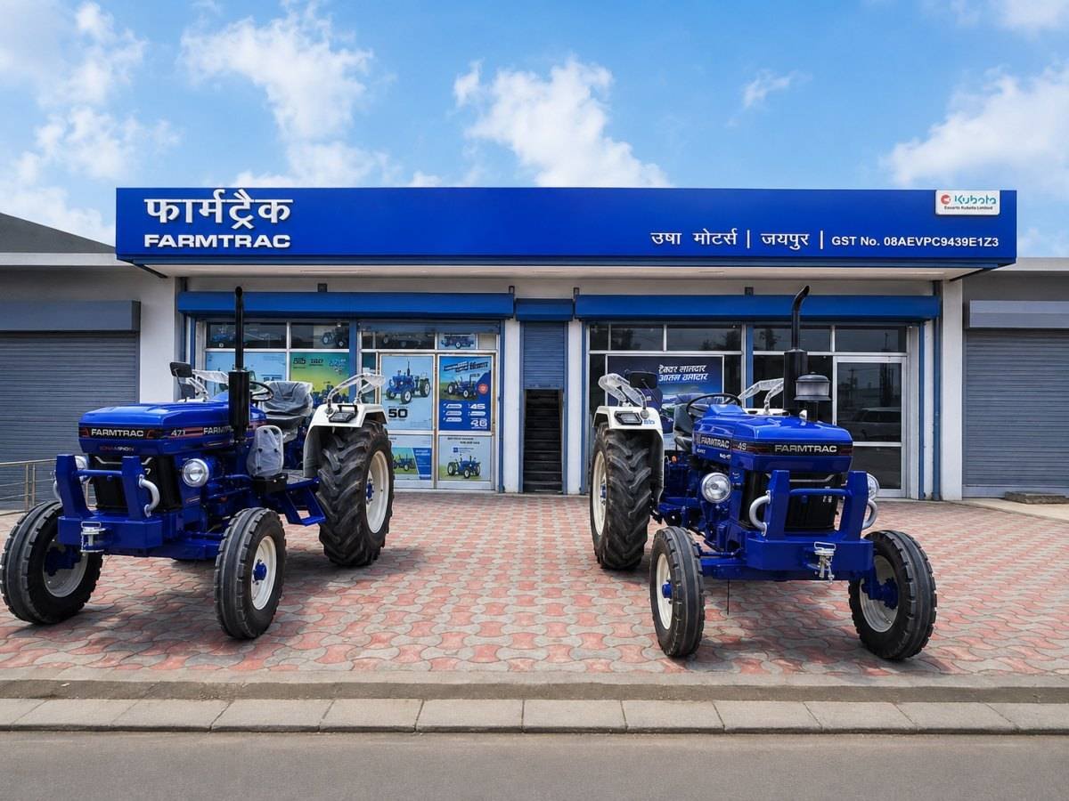 Usha Motors - Farmtrac tractor showroom in Jaipur
